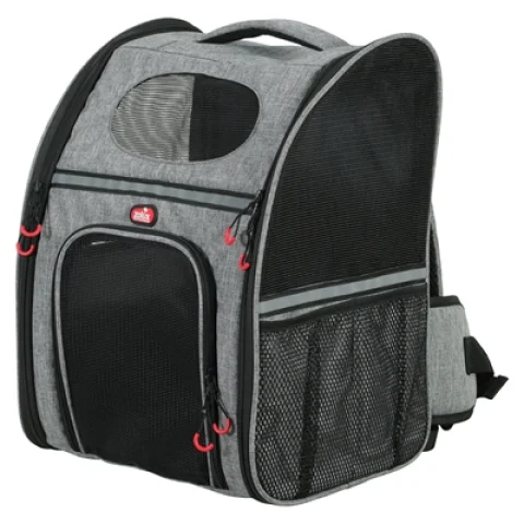 ZOLUX KATTENTAS RUGTAS MAXIMAAL 8 KG GRIJS / ZWART