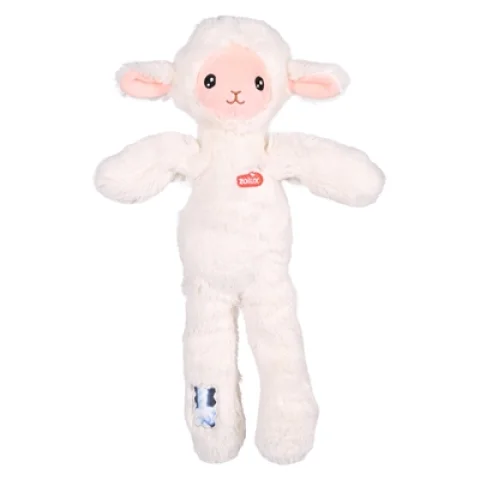 ZOLUX FURRY FARM SCHAAP LENNY PLUCHE MET TOUW WIT