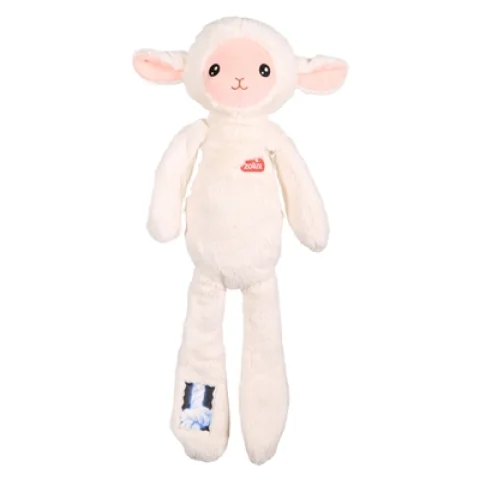ZOLUX FURRY FARM SCHAAP LENNY PLUCHE MET TOUW WIT