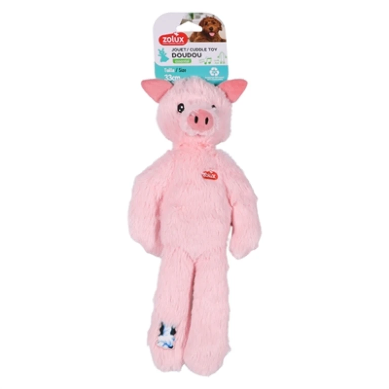 Knuffel Varken Jason Roze 34 cm
