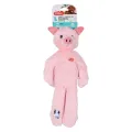 ZOLUX FURRY FARM VARKEN JASON PLUCHE MET TOUW ROZE