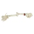 Hondentrainingsspeelgoed Flostouw Leather Touch 3 Knopen 1 stuk