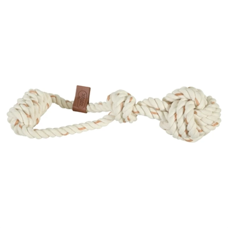 Zolux Flostouw met Touwbal Leather Touch - 1 stuk