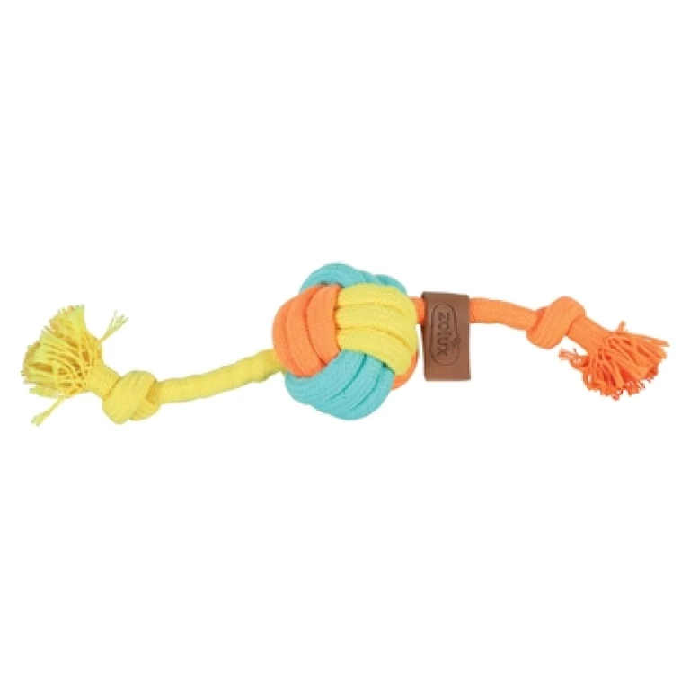 Zolux Flostouw Twist met Touwbal Meerkleurig - 1 stuk