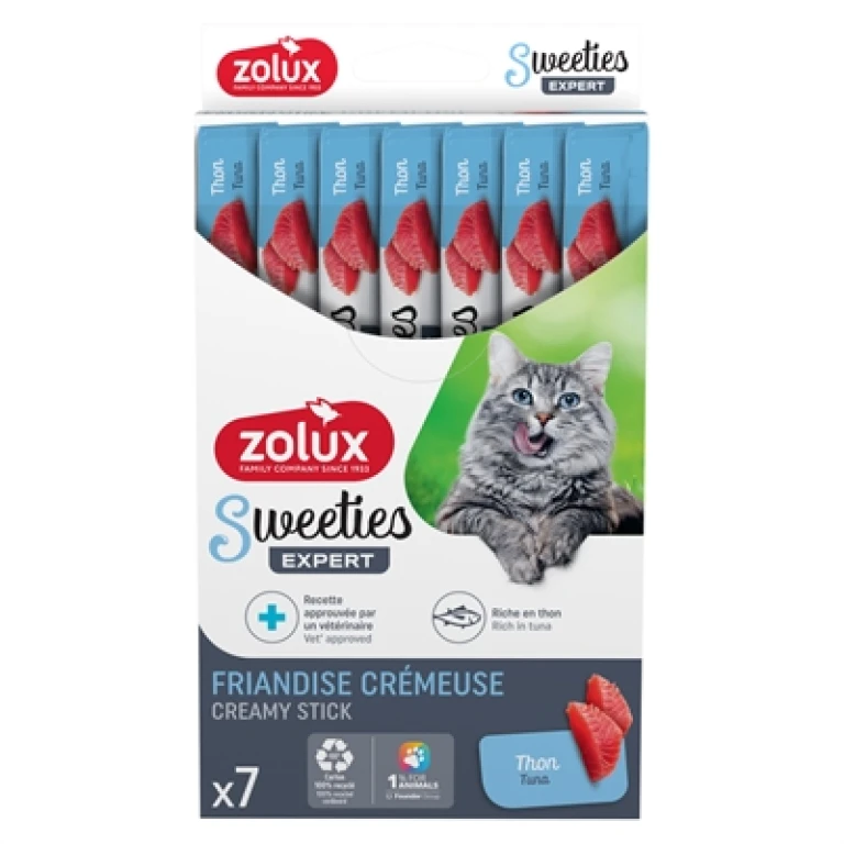 Kat Snacks Tonijn, set van 7 sticks