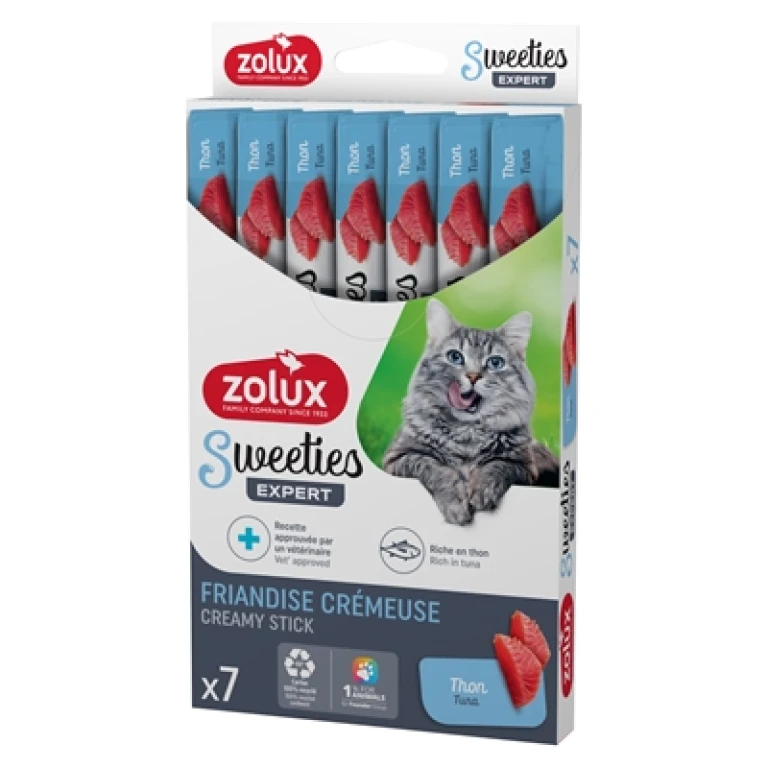 Kat Snacks Tonijn, set van 7 sticks