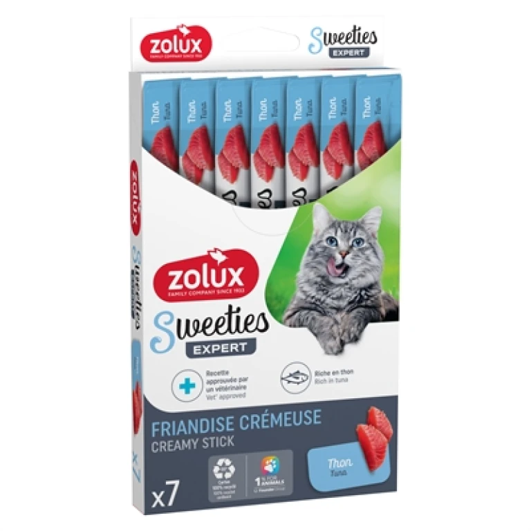 Kat Snacks Tonijn, set van 7 sticks