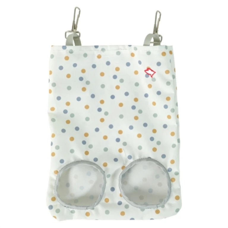 Zolux Cosy Hooizak Gestipt Wit - 1 stuk - 29x19 cm