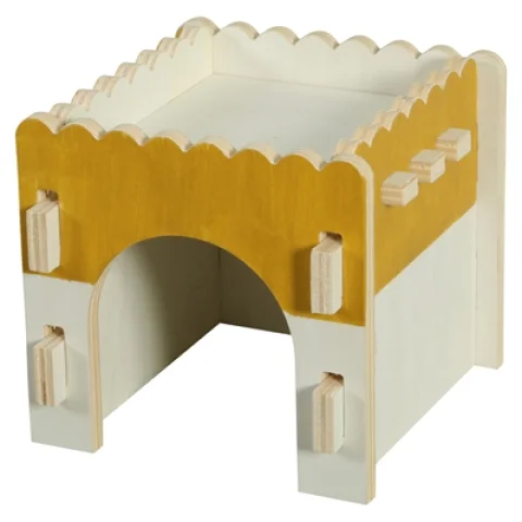 ZOLUX KNAAGHUIS COSY HAMSTER / RAT / MUIS HOUT