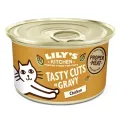 LILY'S KITCHEN SIMPLY CHICKEN TASTY CUTS IN GRAVY