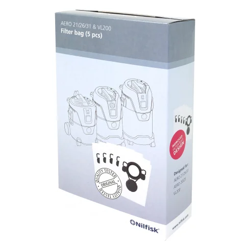 Nilfisk Stofzuigerzakken filter bag set Aero Alto Buddy - 107419590