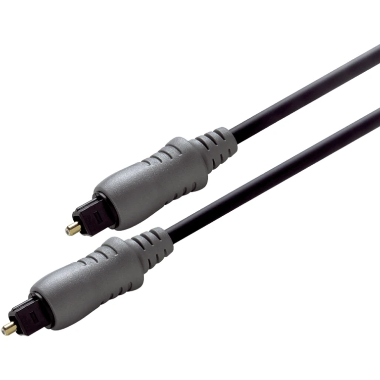 Scanpart Toslink-kabel 3,0m Optisch Zwart-Zilver 1 stuk