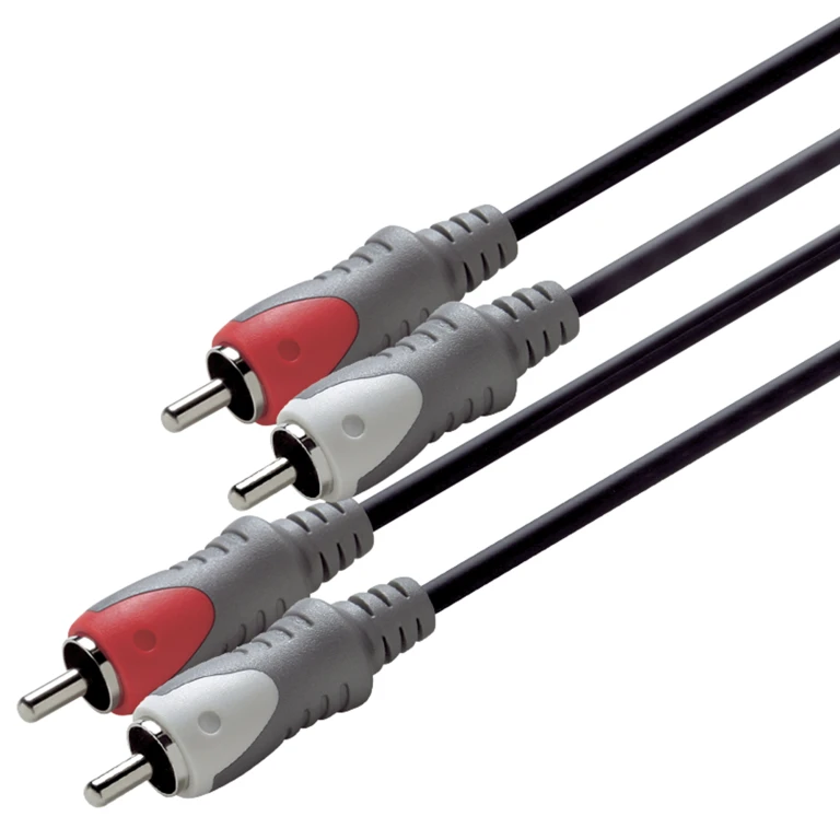 Scanpart Tulp-kabel 2x tulp (M) - 2x tulp (M) 10m