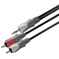 Scanpart aansluitkabel 3.5 S(M)-2tulp(M) 3,0m