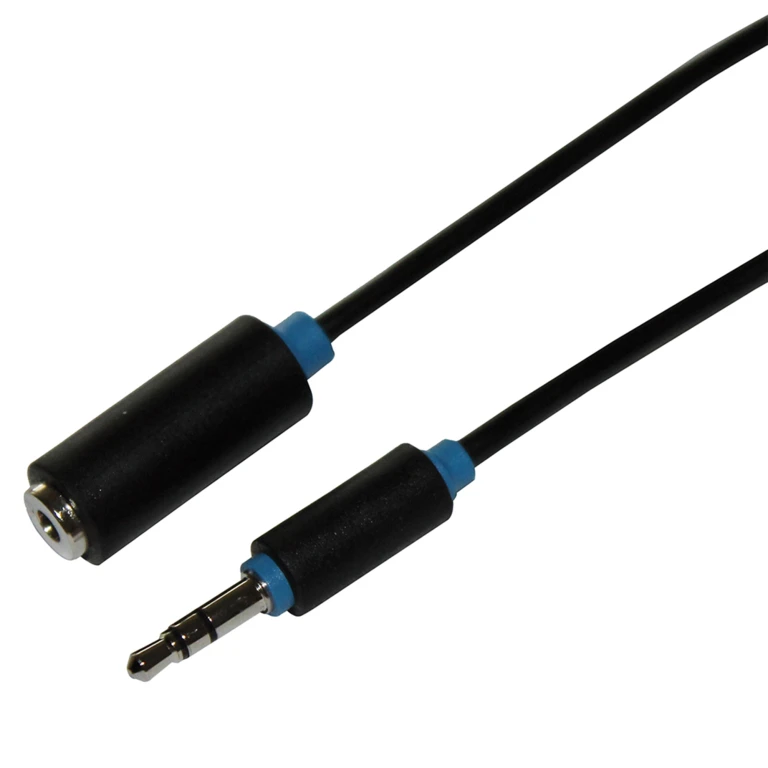 Scanpart Verlengsnoer 3,5mm Stereo Recht 5,0m Male-Female