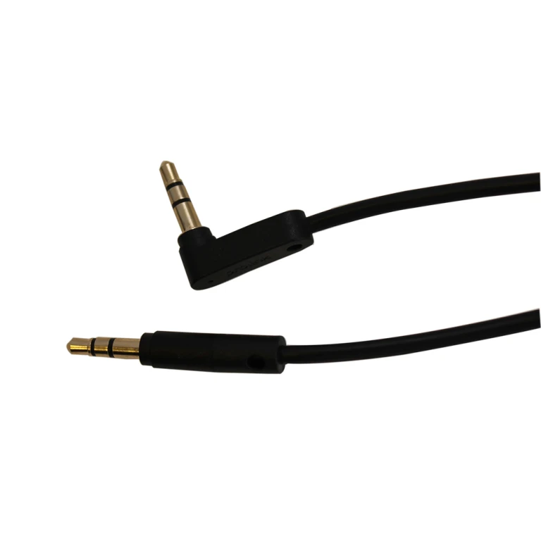 Scanpart Jack-kabel 3.5mm Stereo Haaks 1,0m - 1 stuk