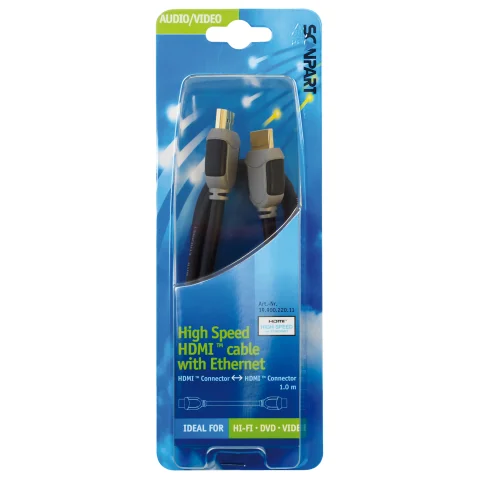 Scanpart aansluitkabel HDMI High Speed ethernet 1,0m