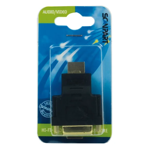 Scanpart adapter 19pHDMI(M)-18+1pDVI-D(F)