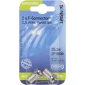 Scanpart F-connector 7.5mm(M) 2 stuks