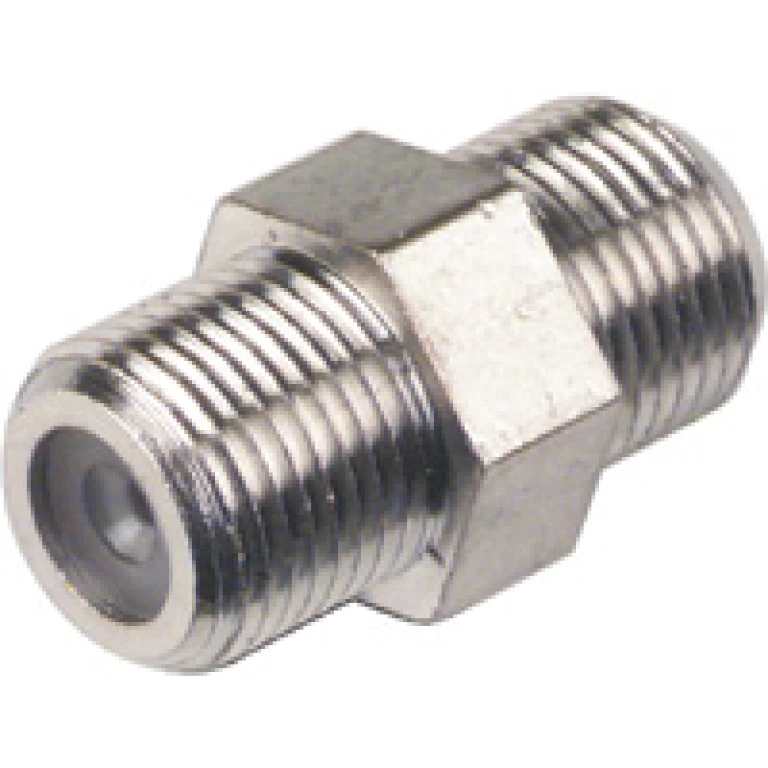 Scanpart F-connector adapter (F)-(F), 1 stuk