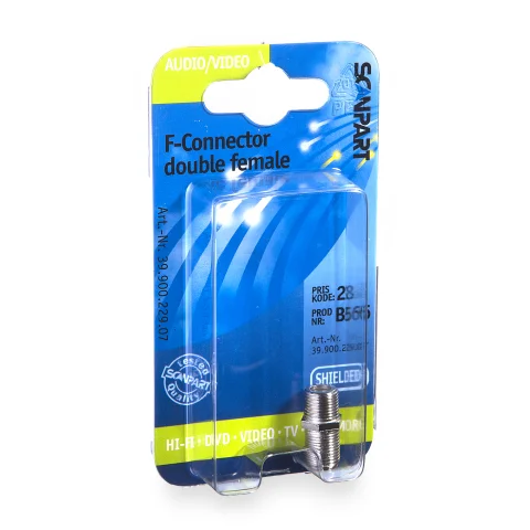 Scanpart F-connector adapter (F)-(F)