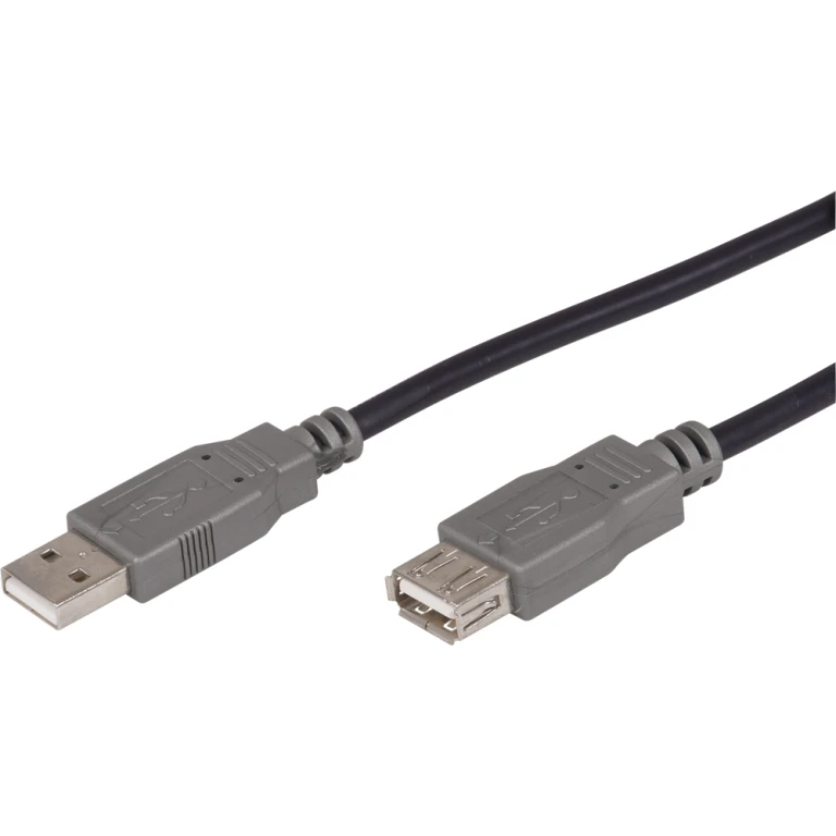 Scanpart USB 2.0 verlengkabel A(M)-A(F) 1,5m - 1 stuk