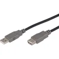 Scanpart USB kabel 2.0 A(M)-A(F) 1,5m