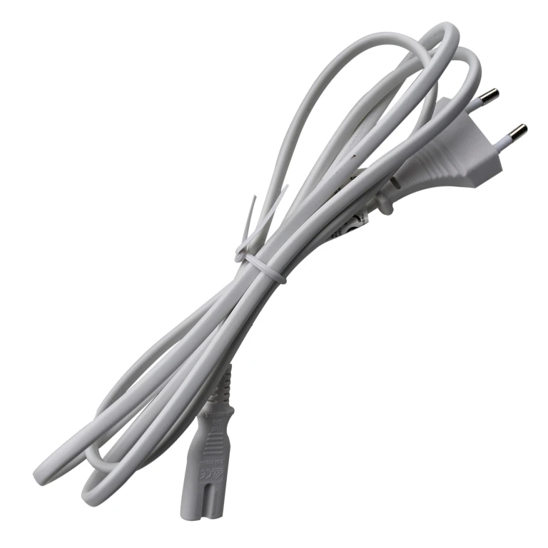 Scanpart Cassetterecordersnoer 1,5m Wit - 1 stuk