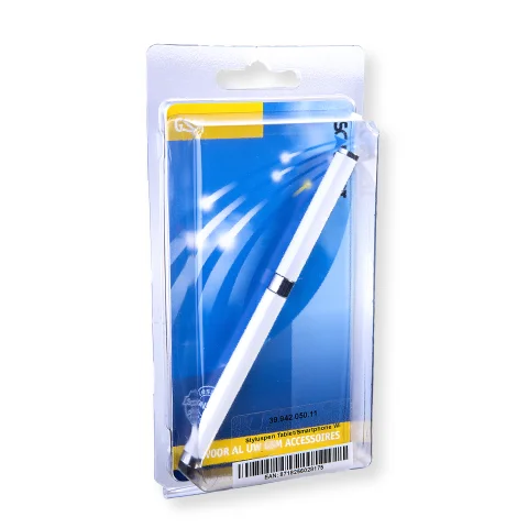 Scanpart styluspen touchscreen ballpoint wit