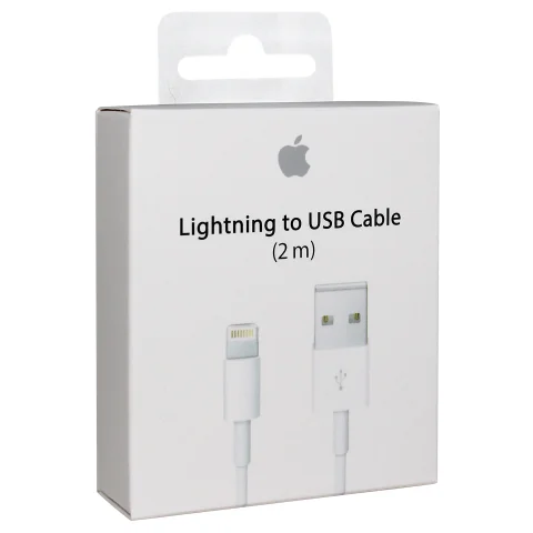 Apple laad+datakabel Apple lightning 2m - MD819ZM/A