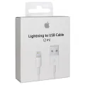 Apple laad+datakabel Lightning naar USB-A 2m - wit (1 stuk)