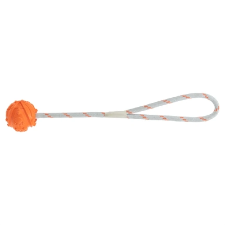 Trixie Bal aan Touw Natuurrubber Drijvend 4,5 cm - 1 stuk