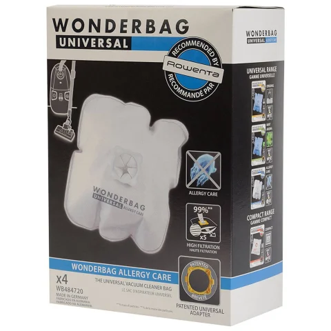 Rowenta stofzuigerzak fleece (doos) Wonderbag Allergy WB484720