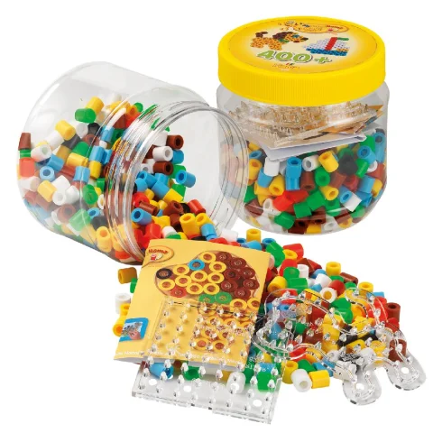 Hama Maxi beads and pegboards in tub