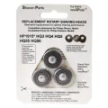 Shaver-Parts scheerhoofden voor Philips HQ3/HQ4/HQ5/HQ6, set van 3 stuk