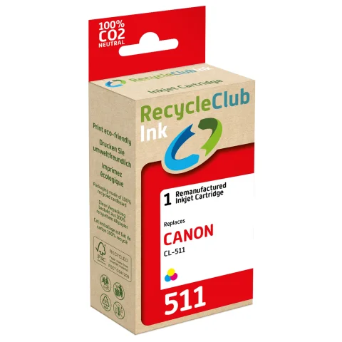 Wecare cartridge Canon kleur WEC1301 alternatief CL511 - CL-511