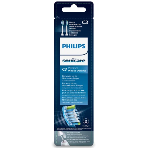 Philips Sonicare C3 Premium Plaque Defence witte opzetborstels HX9042 - HX9042/17