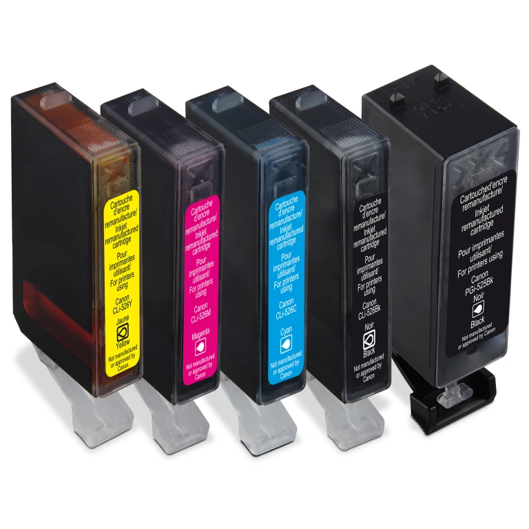 RecycleClub Inktcartridges Zwart + Kleur 5 stuks