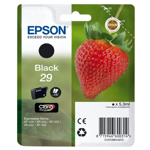 Epson cartridge zwart 29 - C13T29814012