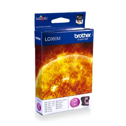 Brother cartridge rood LC980  - LC-980