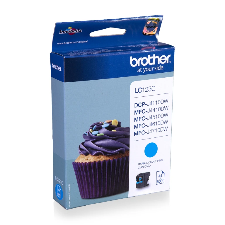 Brother Inktcartridge Blauw LC123 1 stuk