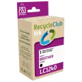 Wecare cartridge Brother zwart WEC1556 alternatief LC1240 - K20333W4