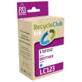 Wecare Inktcartridge Brother Blauw 1 stuk